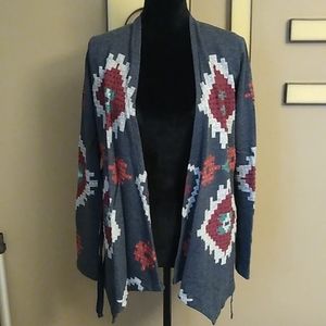 Lucky Brand Aztec Cardigan
